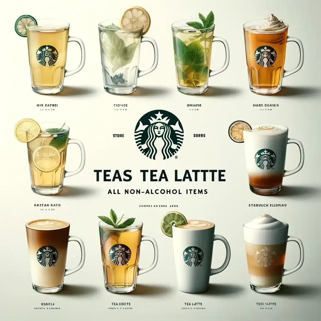 Starbucks Tea Menu